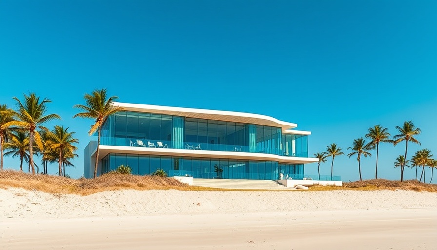 Stunning view of luxury real estate in Fort Lauderdale.