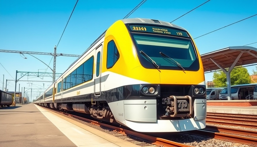 Brightline train with new commuter passes available.