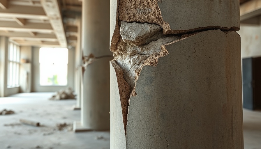 Cracks in Florida condo columns prompt evacuation concerns.