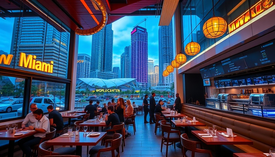 Miami Worldcenter Restaurants Openings vibrant scene