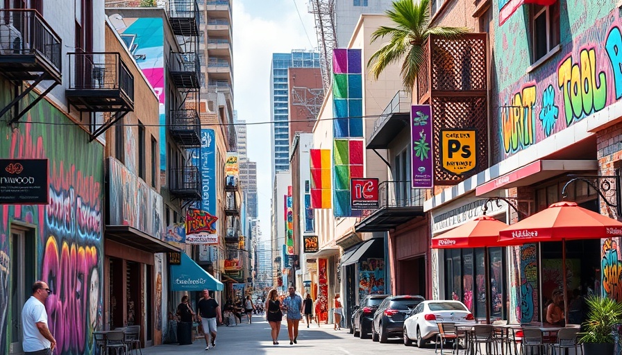 Vibrant Wynwood district showcasing investment opportunity.