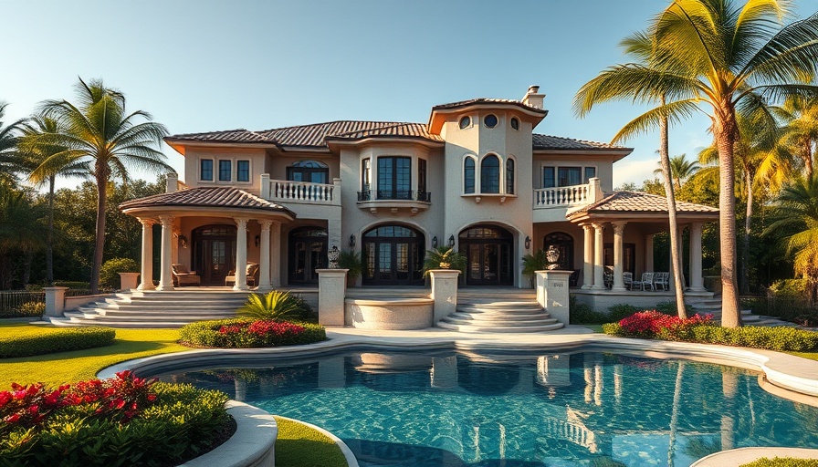 Luxurious mansion associated with Duane Roberts Palm Beach Mansion Purchase.
