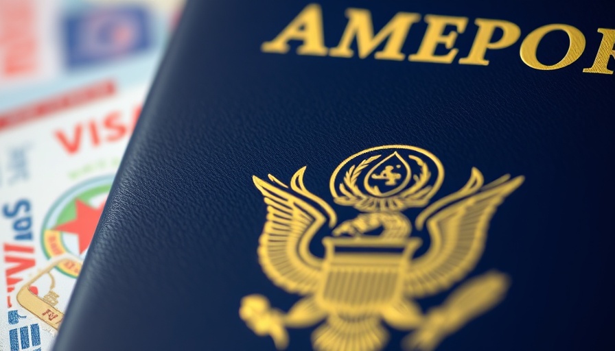 American passport with visa stamps; visa requirements for American passport holders.