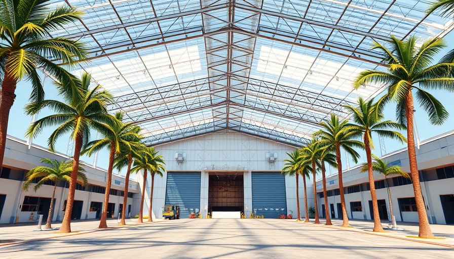 South Florida industrial portfolio acquisition with modern warehouse.