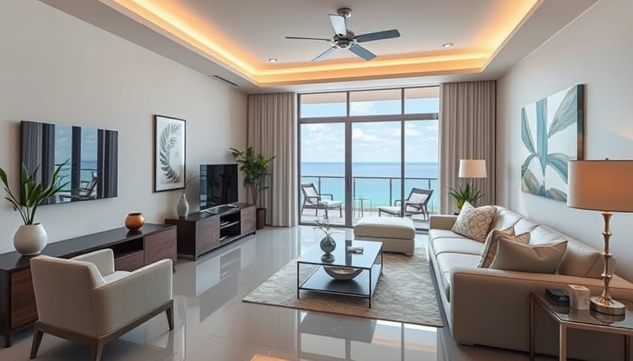 Modern Florida condo improvements showcasing sleek interior.