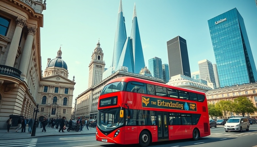 American Airlines Flagship Suites to London scene vibrant cityscape.