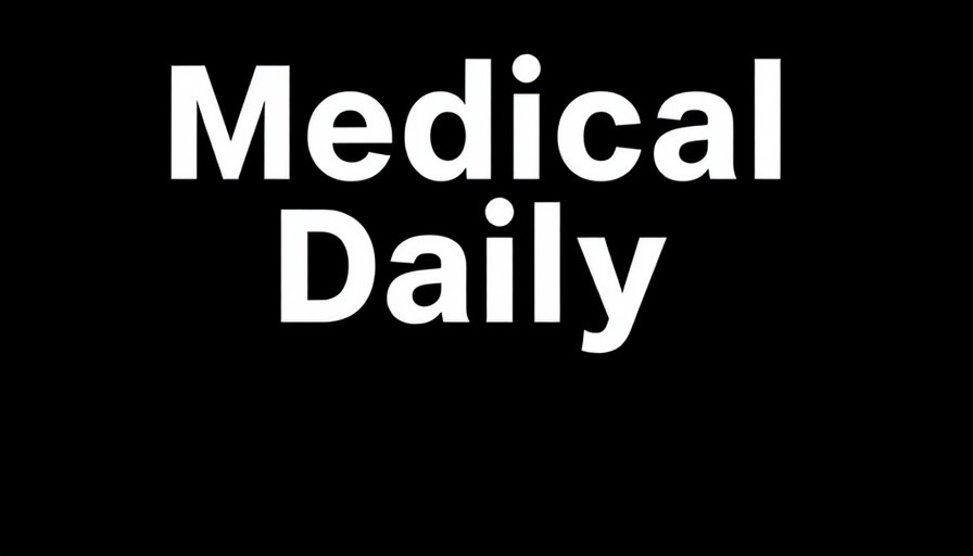 Medical Daily logo in bold white text on black