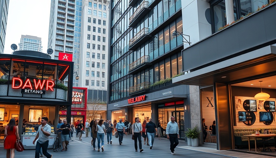 New retail and dining scene in Brickell and Doral showcasing vibrant urban life.