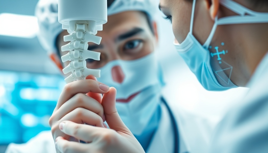 Stealth Laser technology in nerve pain treatment with digital overlays.