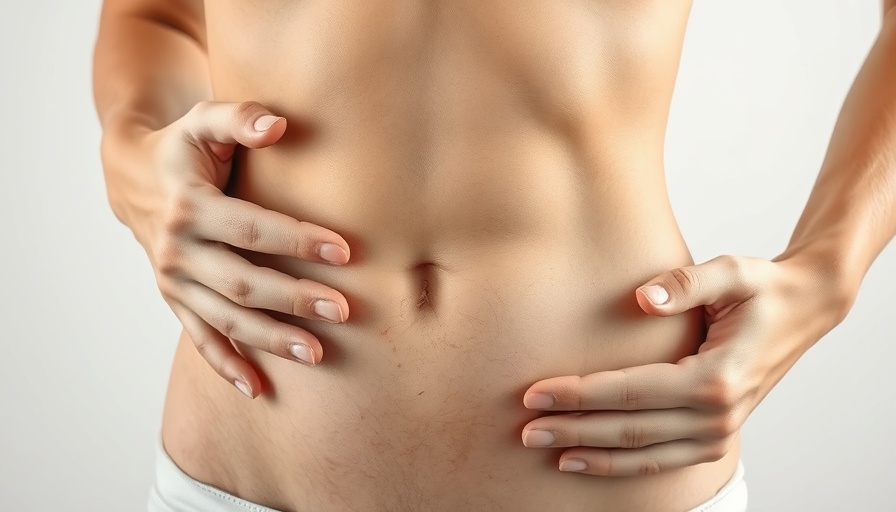 Tummy tuck scars disappear on smooth abdomen.