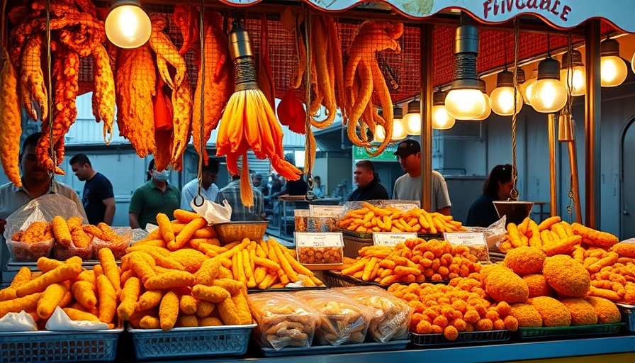 Florida events in September 2025 vibrant food stall.