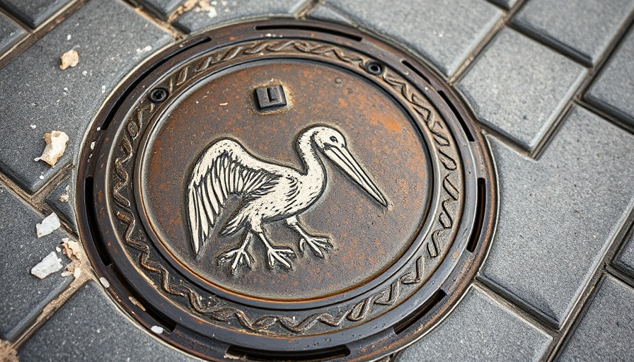 St. Petersburg sewer manhole cover for sewer repair reimbursement.