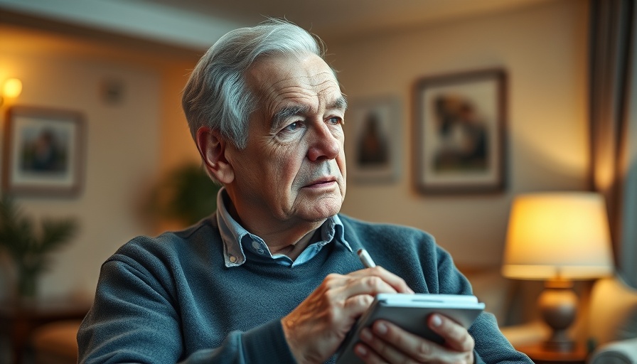 Compassionate care for incontinence in assisted living, elderly man considerate in warm setting.