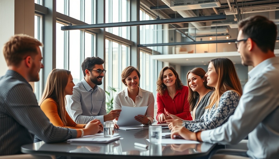 Tyler Cameron joins Serhant’s Jupiter team; modern office meeting.