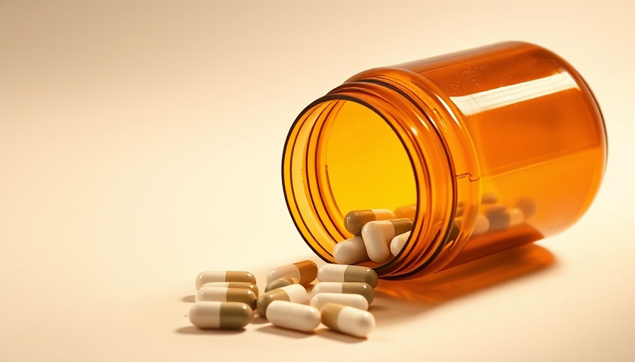 Amber bottle with capsules depicting Dietary Supplements Safety for Consumers.