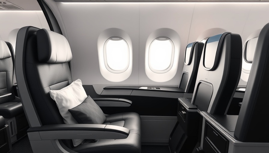Luxurious airplane cabin seat with plush comfort setup.