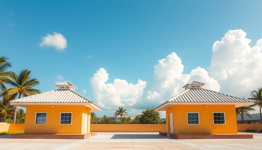 Hurricane preparedness Florida: FIU campus structures with resilient roofs.