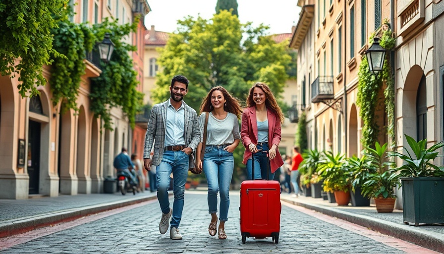 Travelers exploring urban street, symbolizing best ways to use Amex Membership Rewards points.