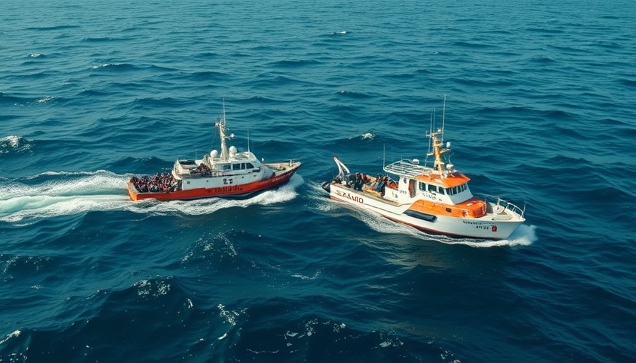 Haitians repatriated by Coast Guard in ocean rescue scene.