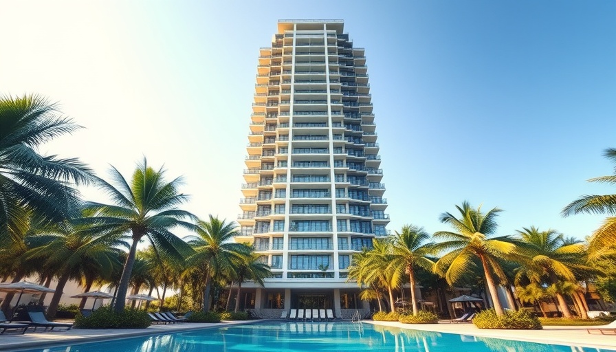 Compass Olara Condos West Palm Beach vibrant modern high-rise.
