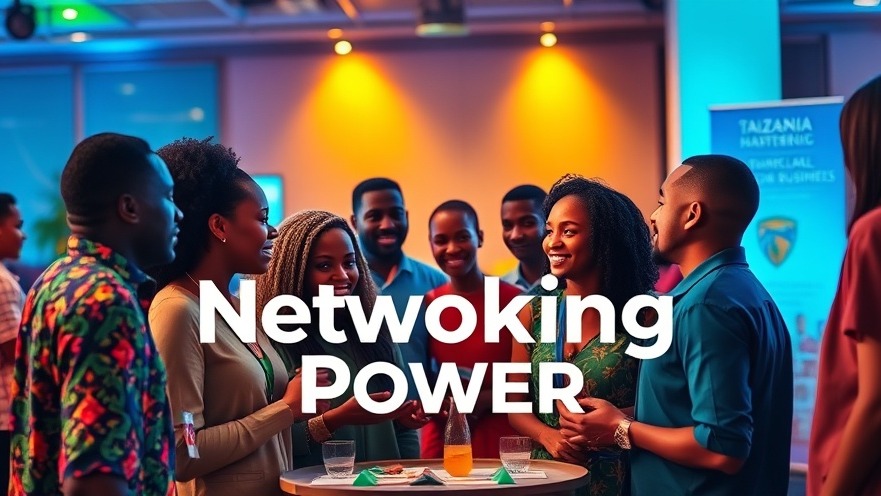 Vibrant Tanzanian entrepreneurs networking, showcasing growth and collaboration.