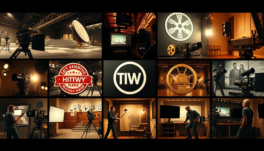 Historical film studios showcasing AI-powered creativity and cinematic transformations.