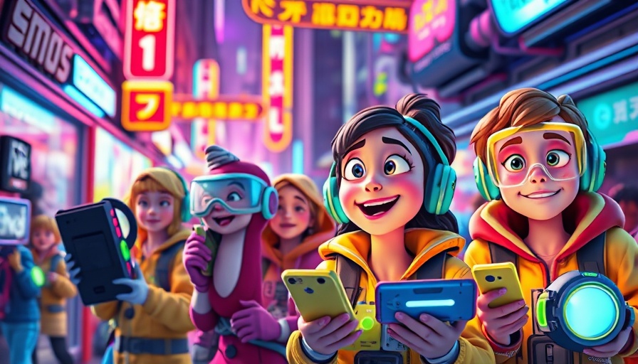 AI-powered creativity and cinematic transformations in a vibrant cityscape.