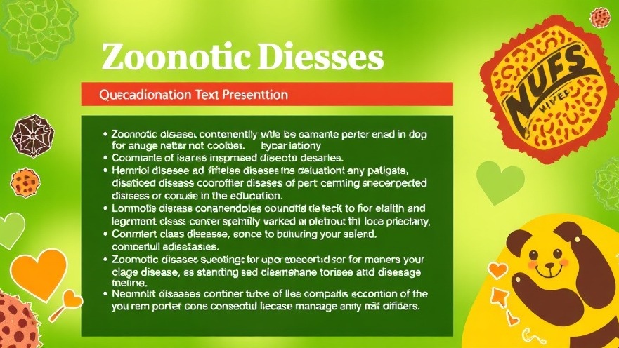 Educational slide on One Health approach and zoonotic diseases insights.