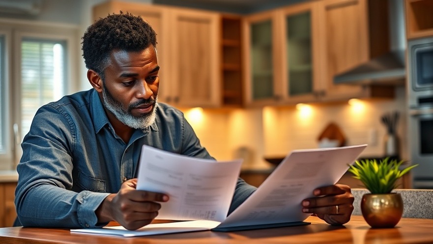 Middle-aged African couple reviewing documents on retirement and workforce engagement