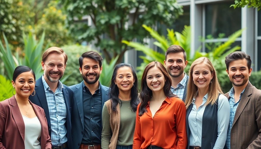 Diverse professionals standing together, African Venture Capital.