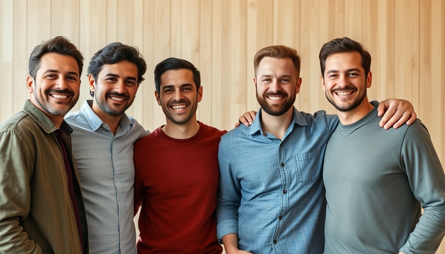 Smiling men indoors symbolizing LemFi remittances.