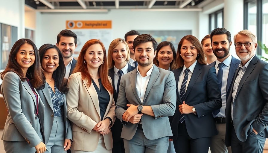 Diverse Scan Global Logistics team in a modern office.