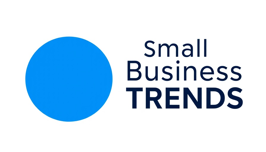 Small Business Trends logo highlighted in minimalist style.