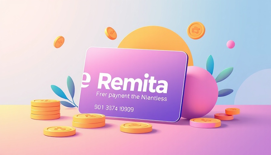 Illustration of Nigeria's new e-payment platform with Remita logo.