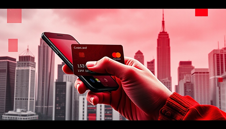 Contactless payment in Nigeria concept with card and smartphone.