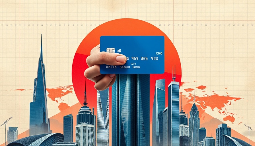 Financial services tech art, Carbon resumes issuance of debit cards, modern collage.