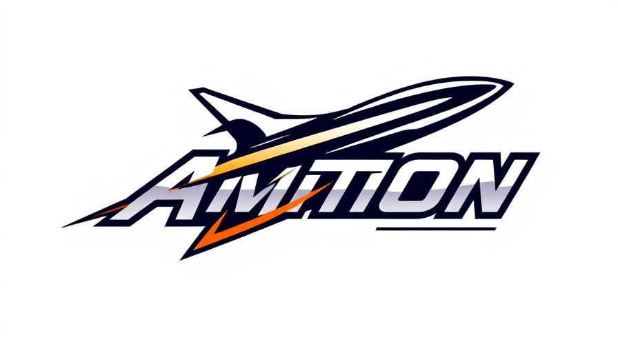 Sleek aviation logo for Vertical Aviation International board elections.