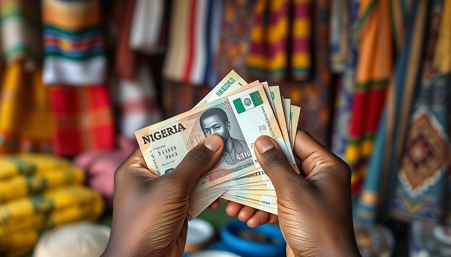 Hands holding Nigerian currency, symbolizing Nigeria digital payments surge.