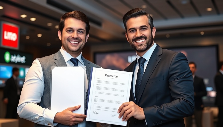 DRC port project partners holding signed agreements