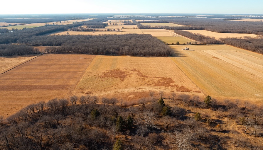 Aerial view of Fort Worth landscape for Menzies Aviation partnership.