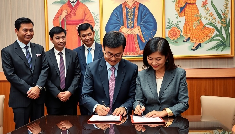 Afreximbank professionals signing documents at a formal event.