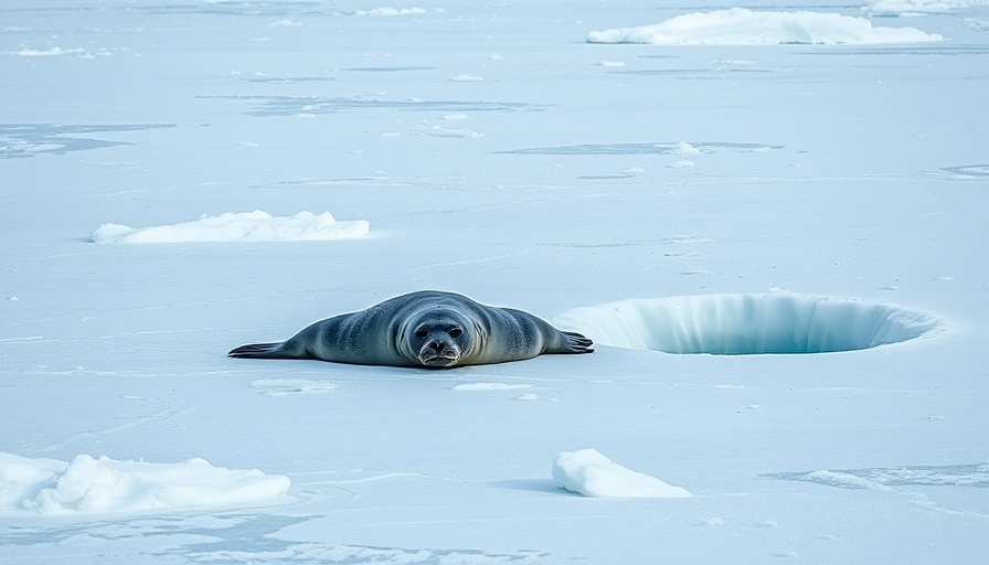 Seal resting on Arctic ice, Russia seeks allies in Arctic