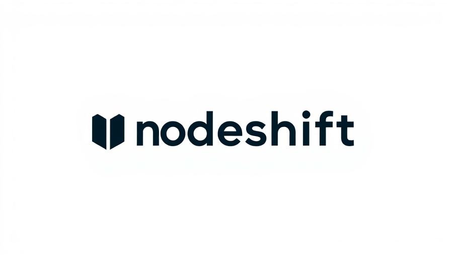 Nodeshift Nigeria AI valuation branding logo in black and white