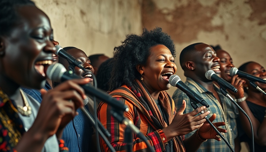 South Sudan artists passionately protesting conflict threats.