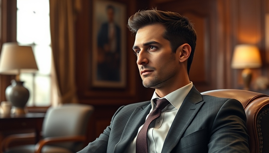Confident businessman creating jobs and wealth in Africa.