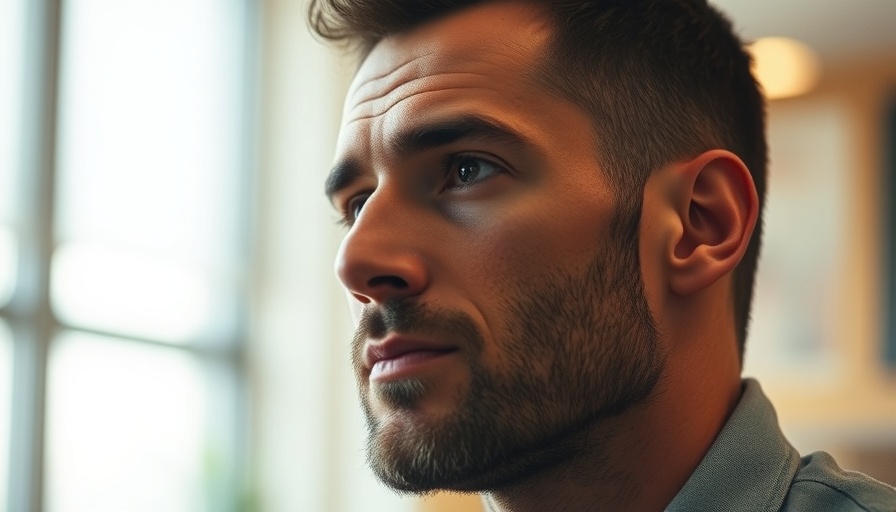 Pensive man explores digital afterlife AI possibilities.
