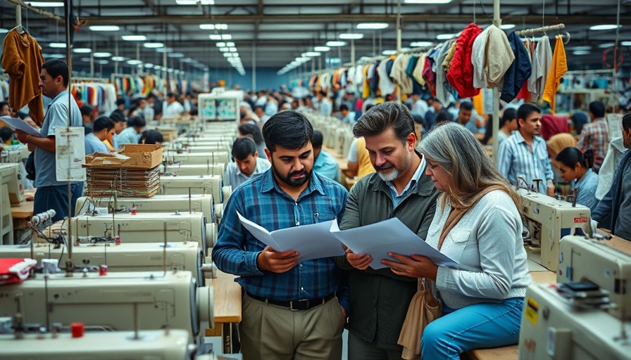 Lesotho textile workers facing 50% US tariffs, factory setting