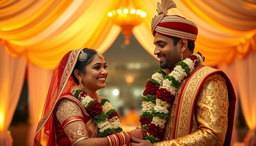 True cost of big fat Indian weddings explored with a couple exchanging garlands.