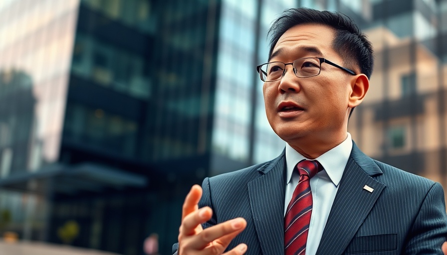 U.S. tariffs impact Hong Kong trade: man discussing trade relations.