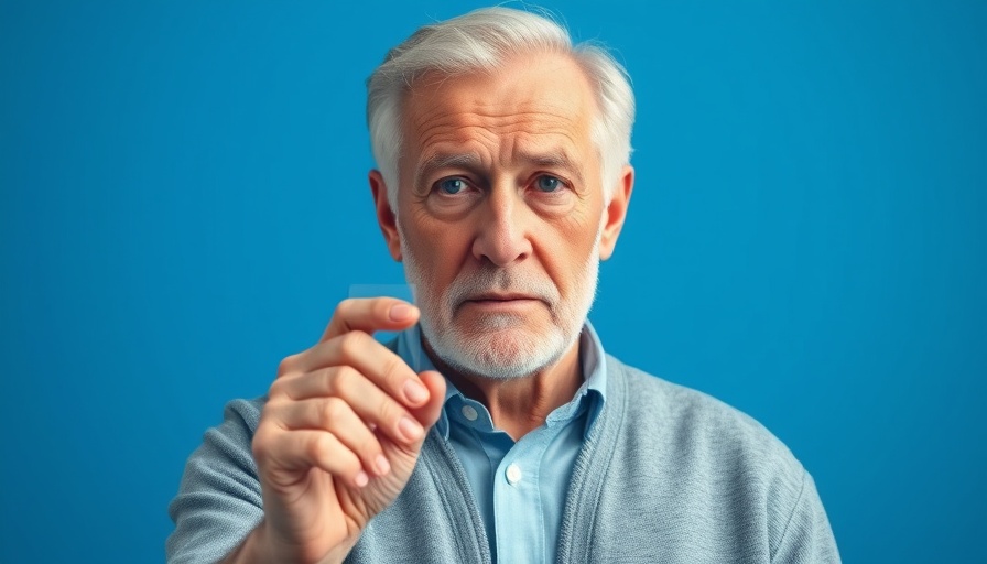 Older man writing on glass for Agentic AI marketing